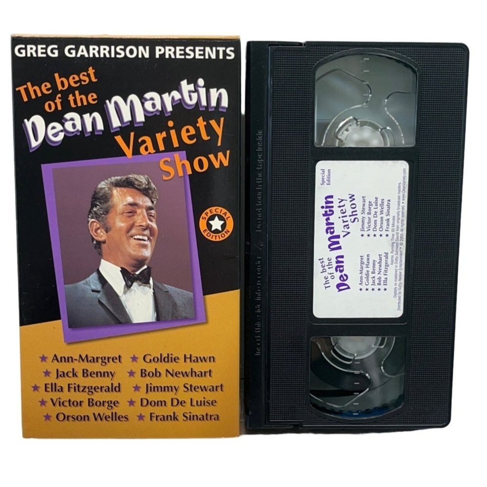 The Best of the Dean Martin Variety Show VHS Special Edition 60 Minutes 2003